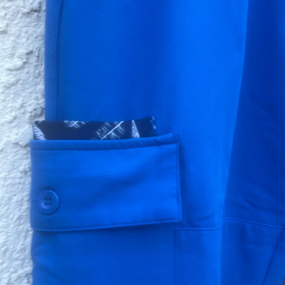 FIGS Technical Collection Royal Blue Men's Scrub Set Size M